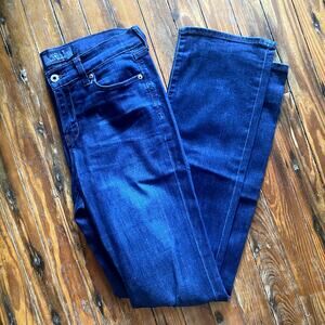 Lucky Brand slim boot cut dark wash jeans Long